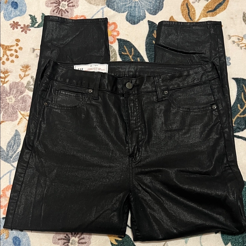 GAP Women's Black Cigarette Jeans - Picture 5 of 5